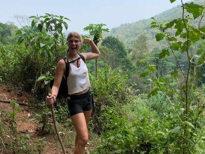 Michael, Alayna, Markus, Lise | Chiang Mai Trekking | Le meilleur trekking à Chiang Mai avec Piroon Nantaya