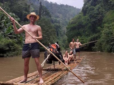 Palmer, Margan, Rebecca, Lea and Jordan group for 2d1n on4-5May 2022 | Chiang Mai Trekking | Le meilleur trekking à Chiang Mai avec Piroon Nantaya