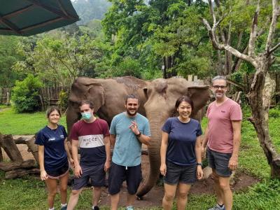 Arnaud, Daphne, Quentin, Stewart, Ingrid | Chiang Mai Trekking | Le meilleur trekking à Chiang Mai avec Piroon Nantaya