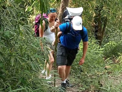 Frederic and family | Chiang Mai Trekking | Le meilleur trekking à Chiang Mai avec Piroon Nantaya